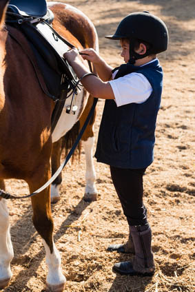 Have you got what it takes to become a horse riding instructor - supervise children
