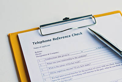 A Job Seekers Guide to Reference Checks - Telephone references