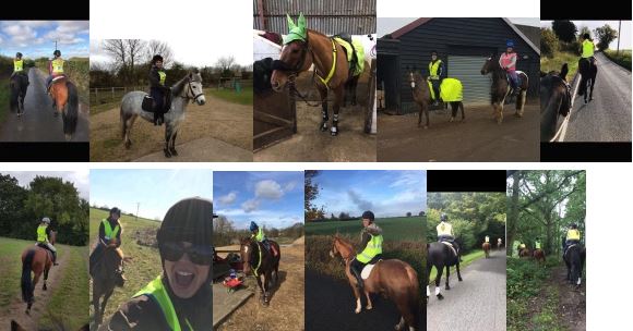 Hacking Safely - Kate Harley - Hi-Vis for horse riders