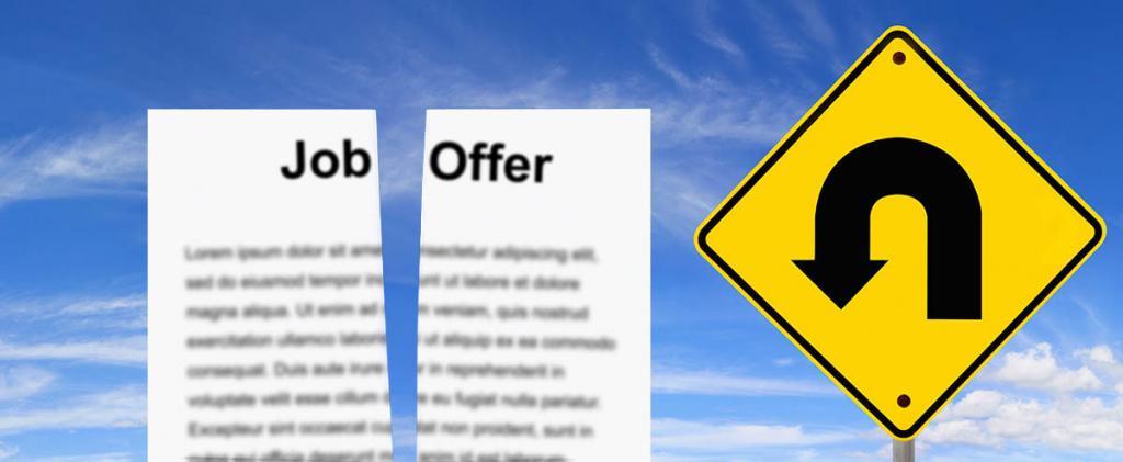 Withdrawing a Job Offer