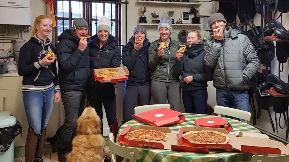 Give Your Staff a Pizza Day with Carl Hester and Charlotte Du Jardin - Horse and Hound Magazine