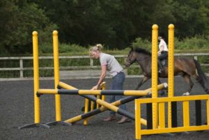 teaching horse riding - Show Jumping